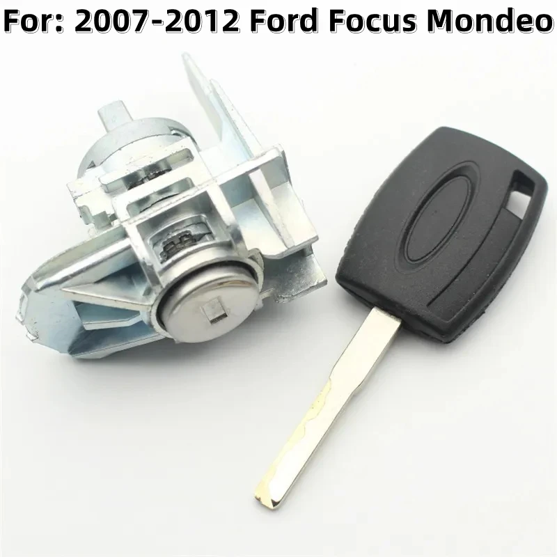 FLYBETTTER OEM Левый дверной замок фотоэлемент для 2007-2012 Ford Focus Mondeo с ключом 1 шт.