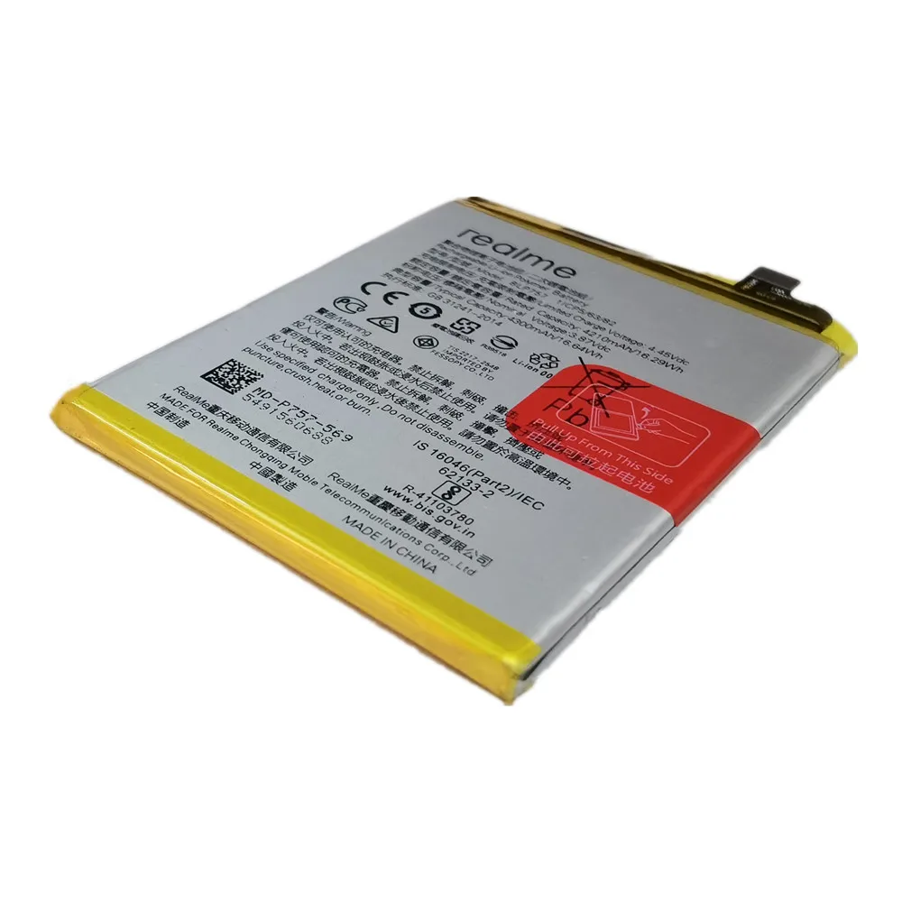Оригинальный аккумулятор 2025 года для OPPO R2002 Realme 6 6s RMX2001 RMX2002 BLP757 4300 мАч