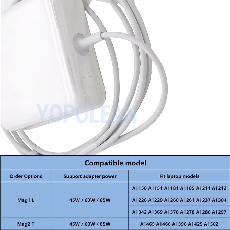 Адаптер питания для Apple Macbook Air / Pro A1278 A1466 A1502 Magsaf * 1 2 | Компьютеры и офис