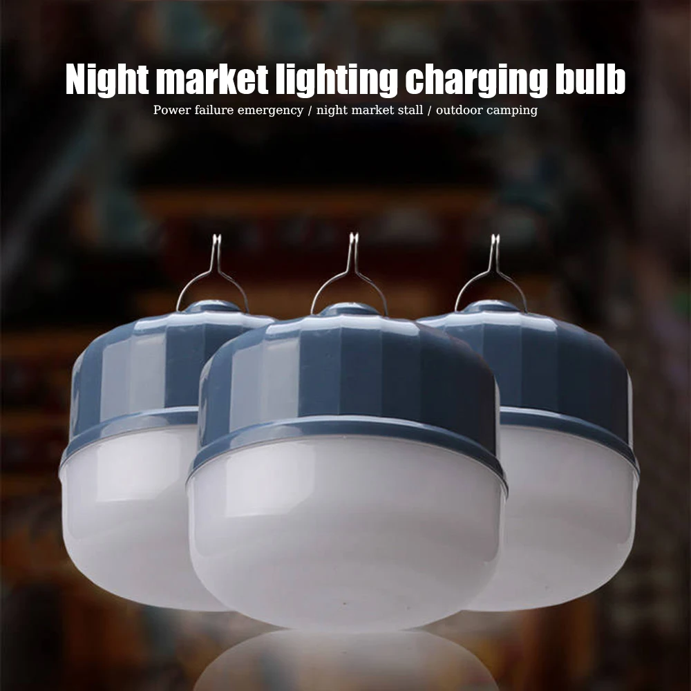 

60 Вт Супер лампа светодиодный USB Перезаряжаемый с крючком аварийный светильник лампа для наружного кемпинга барбекю дома Портативный тент ...