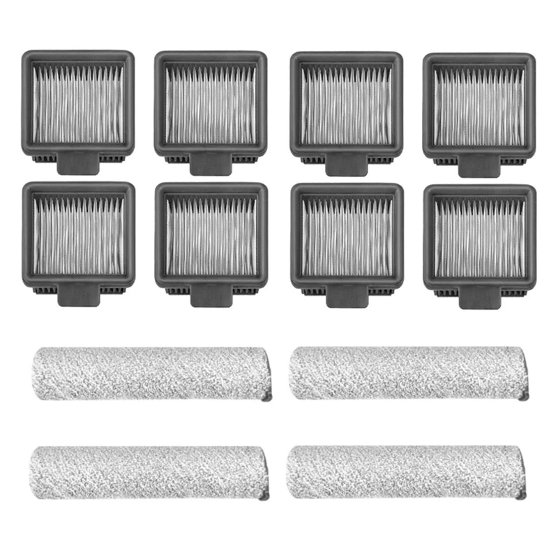 

2 Set For Dreame H11 MAX H11 Smart Wireless Suction Mop Scrubber Roller Brush Main Brush Filter Elements Accessories