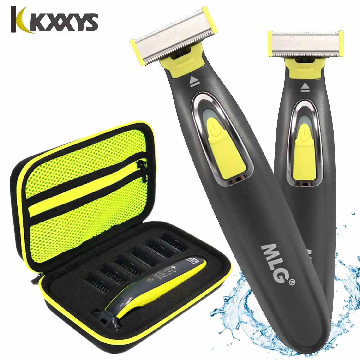 Waterproof Washable Beard Grooming Body Hair Groomer For Men And Women