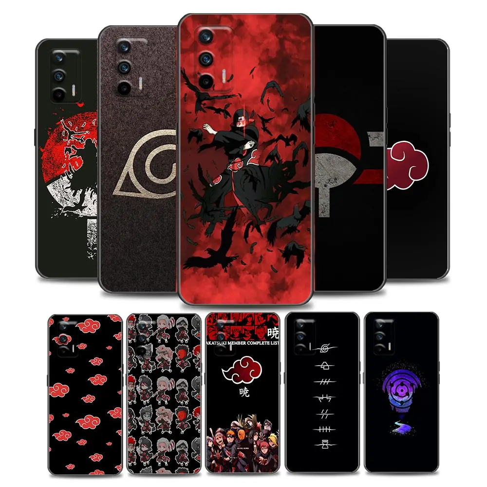 

Naruto Akatsuki Itachi Uchiha Phone Case for Realme Q2 C20 C21 V15 5G 8 Pro 5G C25 GT Neo V13 5G X7 Pro Ultra C21Y Soft Silicone