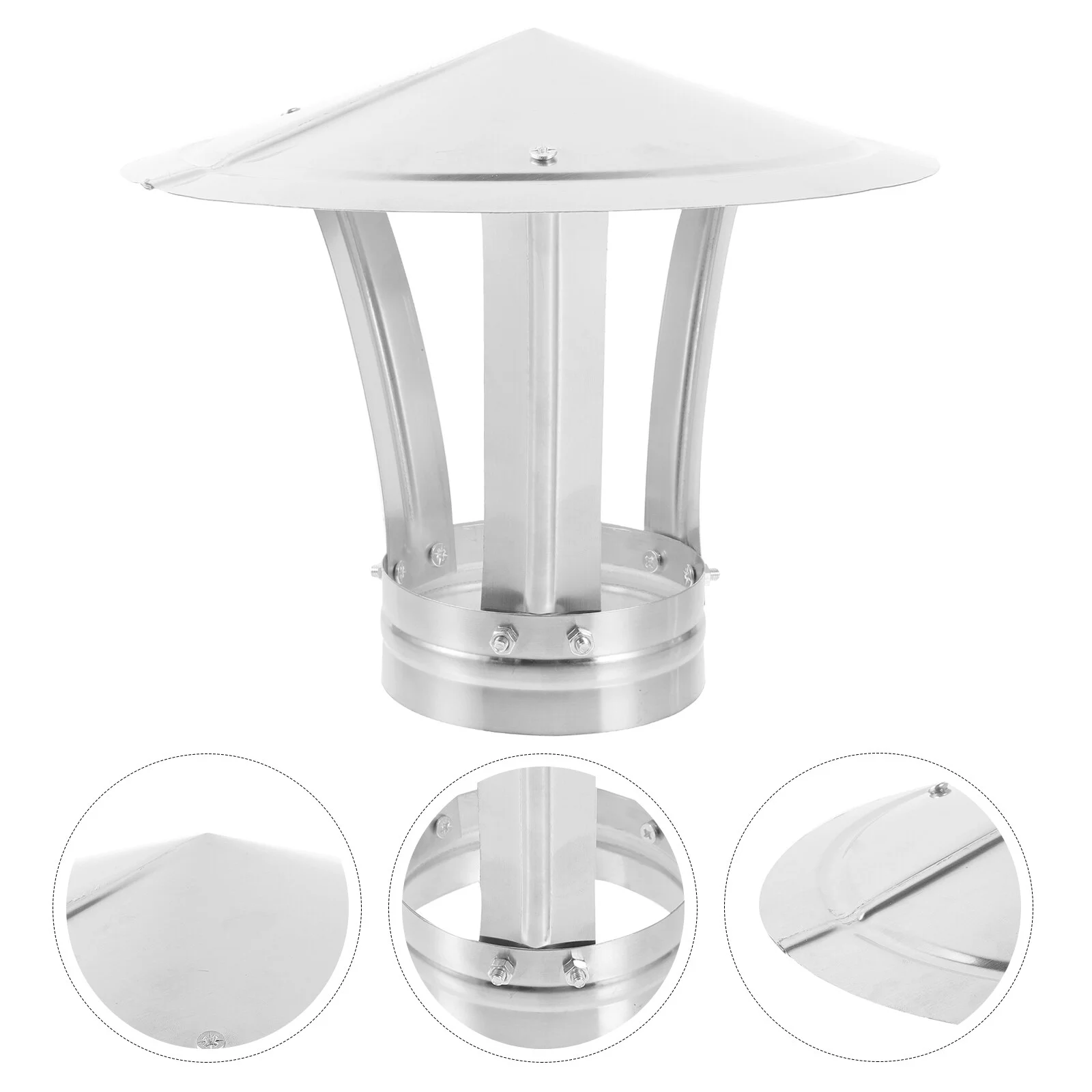 

Funnel Protector Roof Vent Rainproof Rv Covers Smokestack Chimney Weatherproof Flue Cowl Home Supplies Caps Accessories