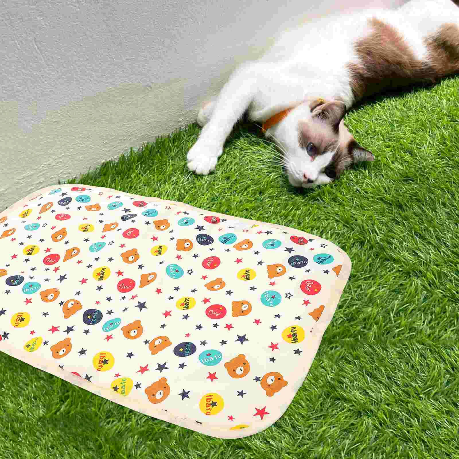 

Pads Pee Dog Washable Reusable Puppy Paddogs Training Matnon Pet Crate Bed Potty Toilet Supplies Doggie Buddy Waterproof Wee