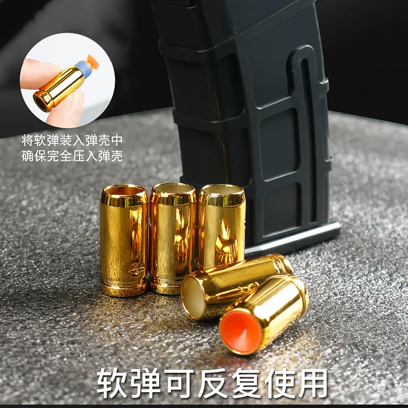 Фото Новый ручной мягкий пистолет M416, игрушечный CS, уличная игра, страйкбольный пистолет для мальчиков, бренд AiBullly №4