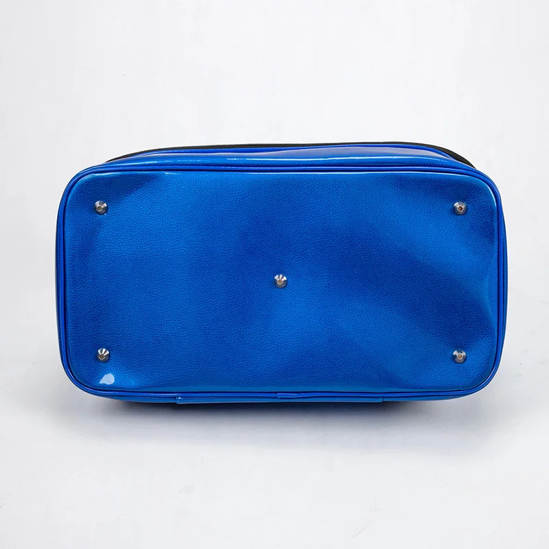 PLAYEAGLE Waterpoof PU Leather Golf Clothing Bag For Men Large Capacity Golf Boston Bag Travel Bags With Shoes Pocket