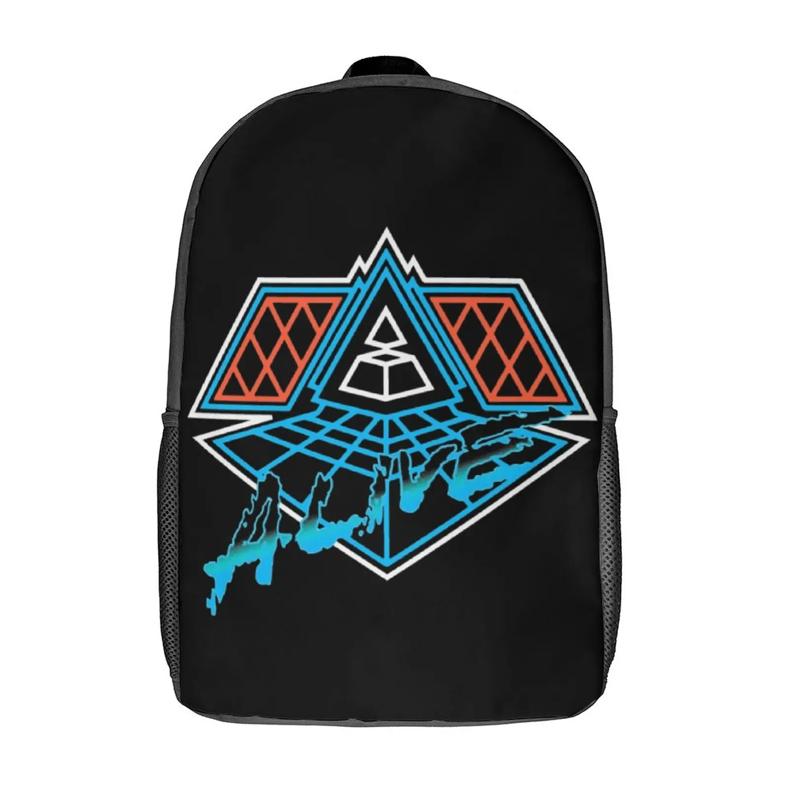 

17 Inch Shoulder Backpack Daft A Punk Alive 2007 57 Firm Graphic Cozy Sports Activities Blanket Roll