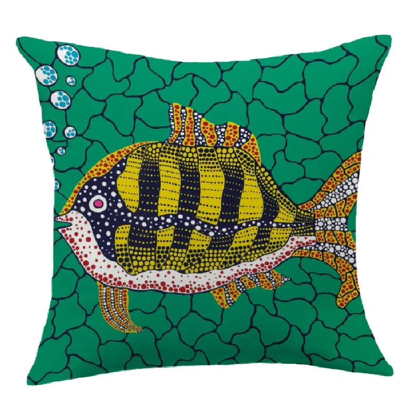 Yayoi Kusama художественная Подушка Чехол популярное искусство домашнее украшение