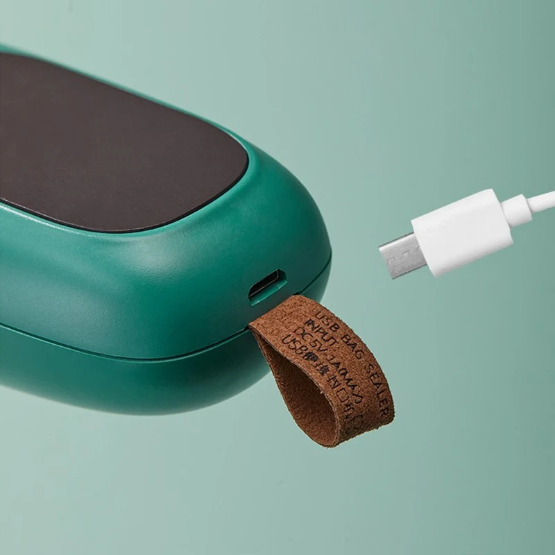 Мини-пластиковый упаковщик для пакетов с USB-зарядкой