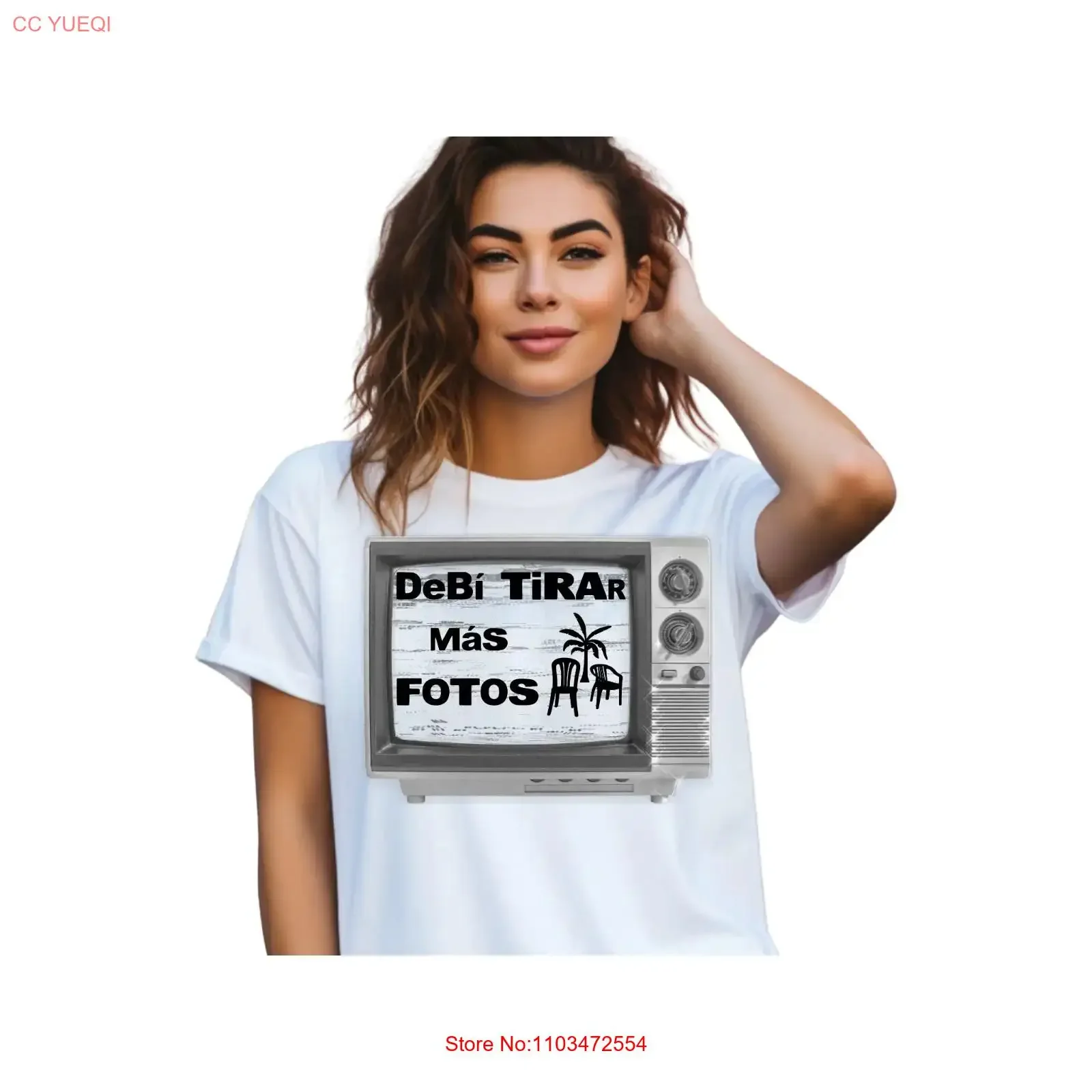 Фото Футболка Debi Tirar Mas Fotos TV T Shirt Solo Para Boricuas, готовая к отправке, винтажная, с эффектом потертости, дизайнерская одежда для мужчин. №1