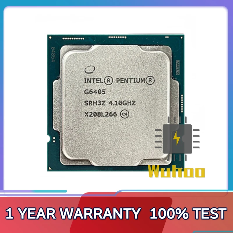 

Б/у процессор Intel Pentium G6405 4,1 ГГц двухъядерный четырехпоточный ЦПУ L3 = 4M 58 Вт LGA 1200