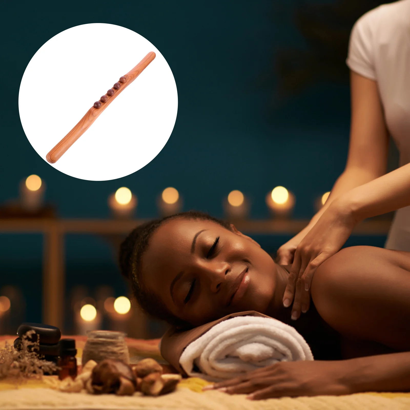 

Ручной роликовый скребок, ручной массажный триггер с лимфатической точкой для всего тела