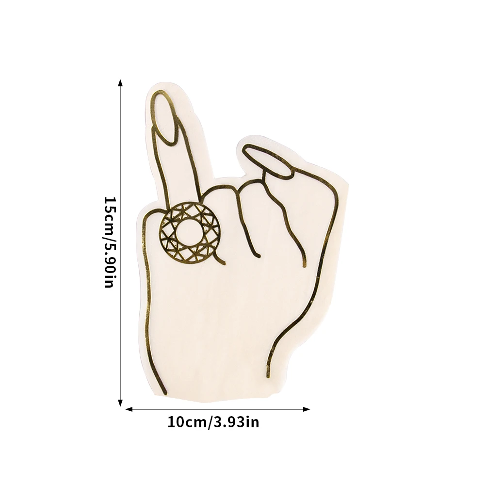 

Кольцевые салфетки для девичника Cyuan