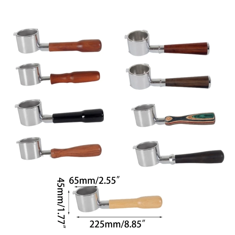 Бездонный портафильтр 51 мм с корзиной для фильтров на 4 чашки Портафильтр