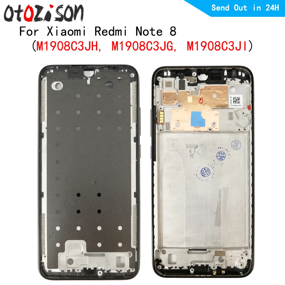 Средняя рамка корпуса ЖК-дисплея панель корпус для Xiaomi Redmi Note 8 M1908C3JH M1908C3JG M1908C3JI