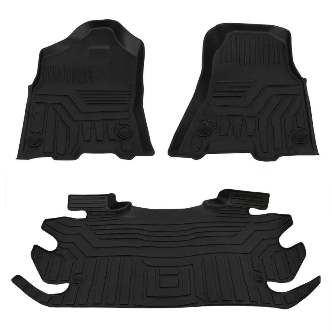 

Limit Discounts Crew Cab 1st and 2nd Row Floor Mats for Dodge Ram 1500 2500 3500 2012-2019