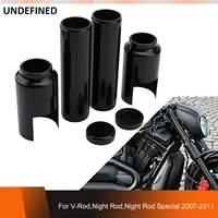 motorcycle front fork shock sleeve upper lower tube black kits for harley v rod night rod special 2007 2008 2009 2010 2011