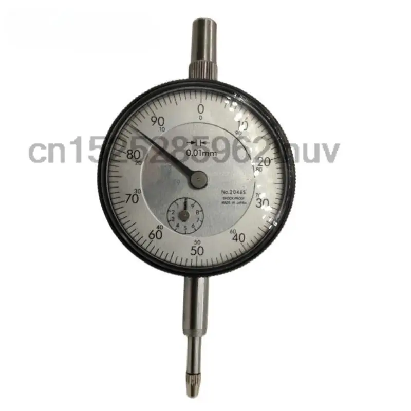 

Mitutoyo CNC Percentage Indicator Dial Indicator No: 2046S 0-10mm Meter Precise 0.01mm Inspection Mechanical Metalworking Tools
