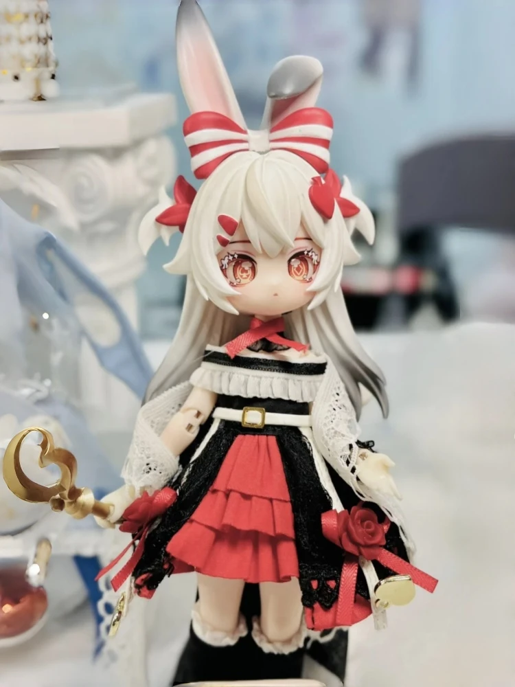 Фото Подлинная новая в наличии 1/8 BJD Sakura Park Start Again Series слепая коробка кошачье ухо наряд горничной шарнирная фигурка коллекционная игрушка №5