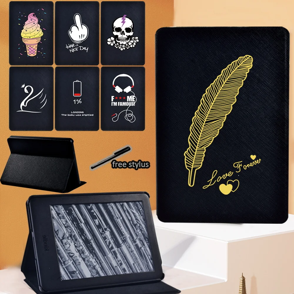 

Чехол-книжка для планшета Kindle Paperwhite 1, 2, 3, 4 (10-е поколение), 10 поколение, 2019, 8 поколение, 2016, из искусственной кожи