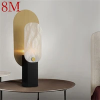 8m contemporary table lamp creative design desk lighting for home living room bedroom led fixture