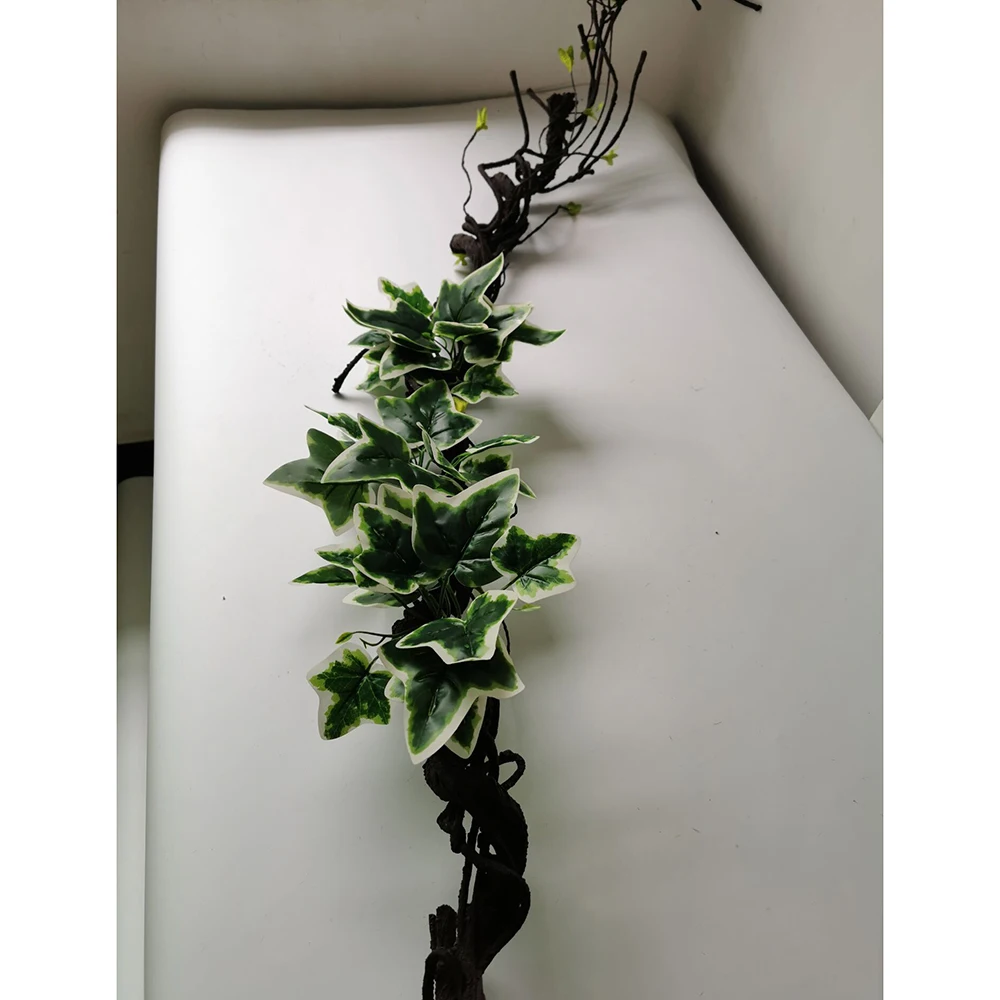 Искусственная лоза искусственные зеленые листья 1 75 м имитация розы из ротанга