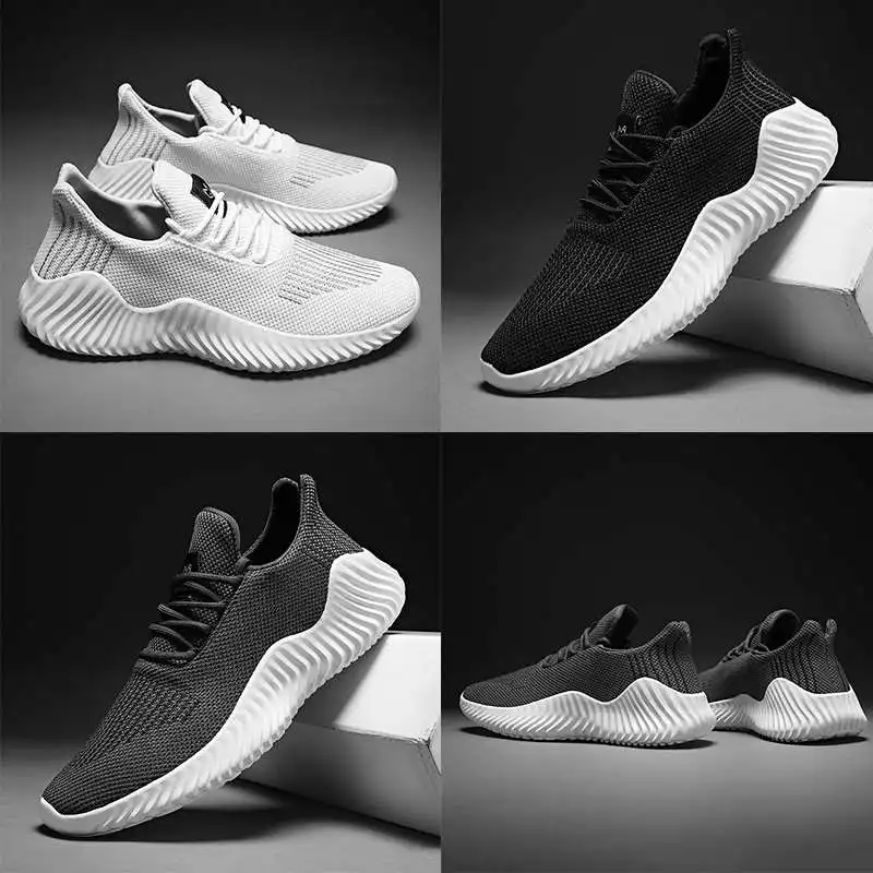 

Кроссовки мужские спортивные, Нескользящие, теннисная обувь, повседневные люксовые брендовые, не кожа, белые