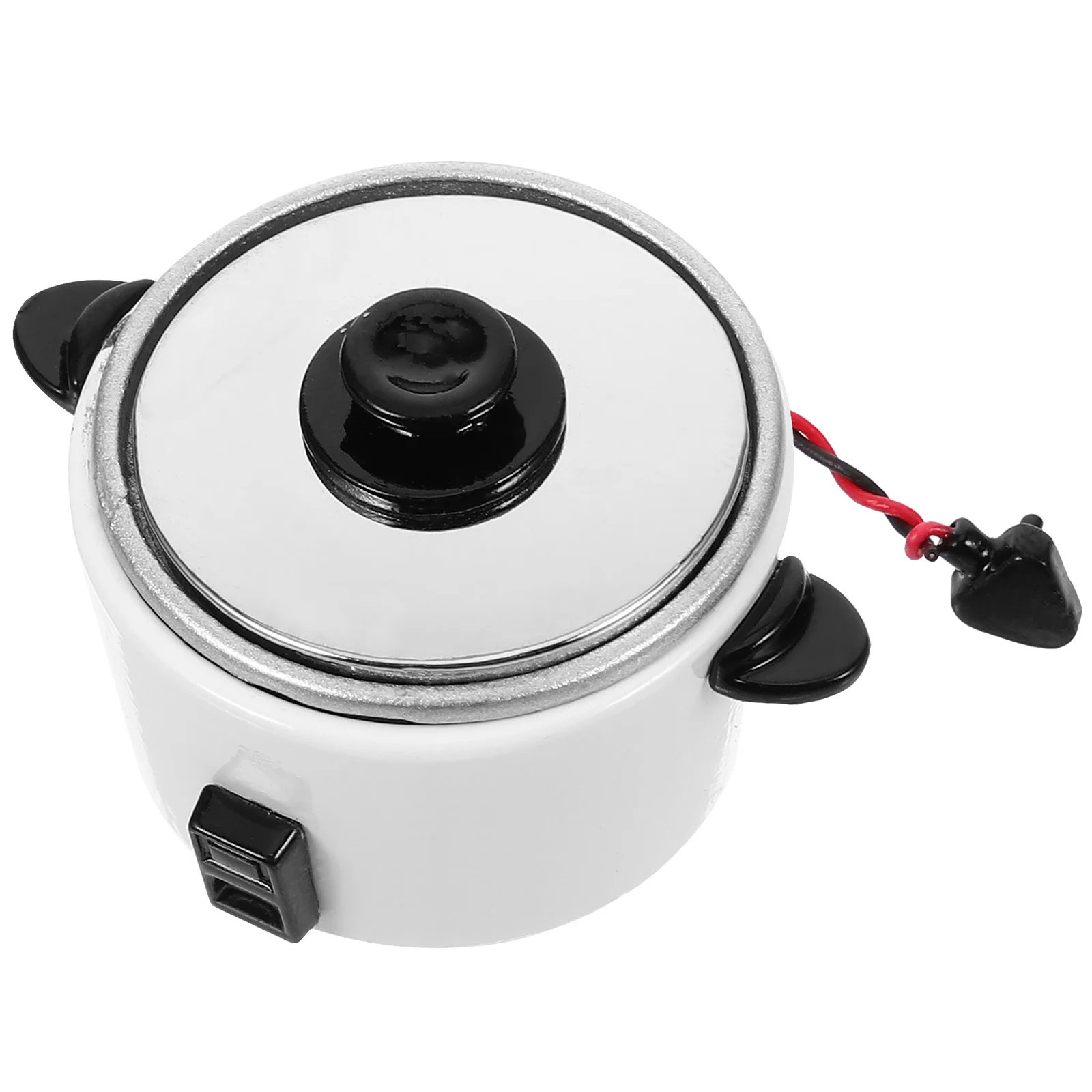 

Simulation Rice Cooker Decor Pretend Kitchen Supplies House Photo Prop Cookers