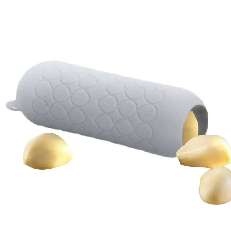 Силиконовый тюбик для чистки чеснока быстроочищенные зубья маленькое средство