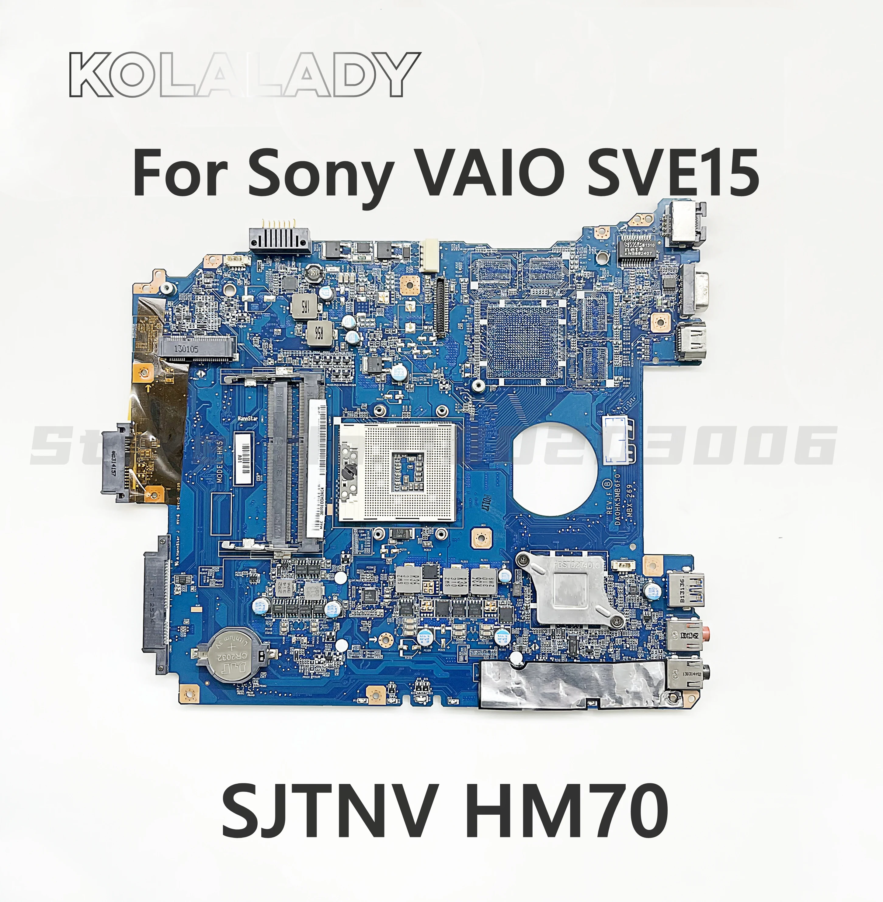 Материнская плата A1892857A A1883850A для ноутбука Sony VAIO SVE15 SVE151 MBX-269 DA0HK5MB6F0 HM70 (не