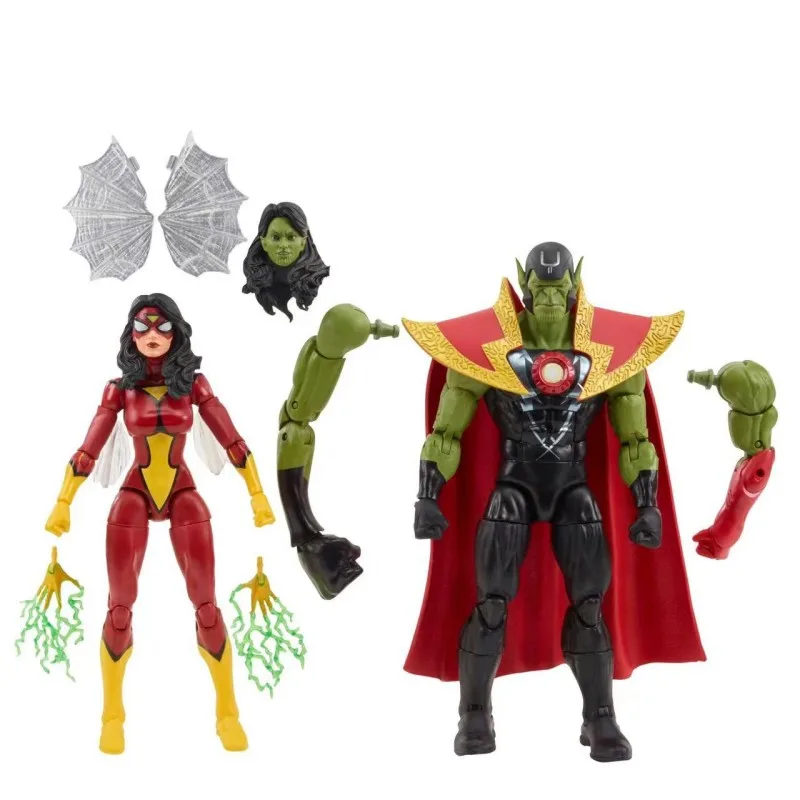 

Marvel Legends Anime Figure Skrull Queen & Super-skrull Avengers 60th Anniversary Beyond Earth's Mightiest 2-pack Action Figure