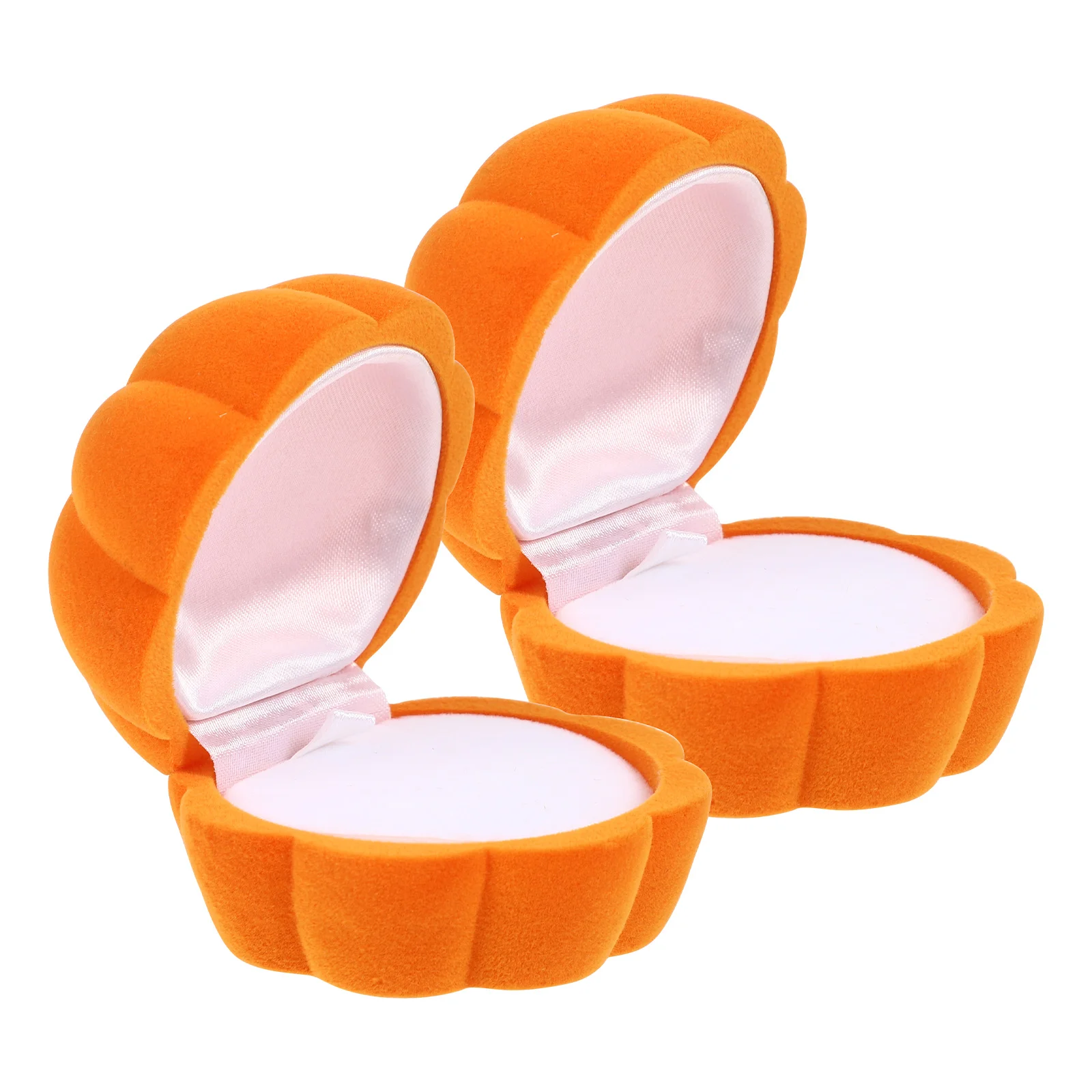 

Box Ring Jewelry Casehinged Earrings Wedding Necklace Display Studs Gift Boxes Trinket Organizer Engagement Storage Bracelet