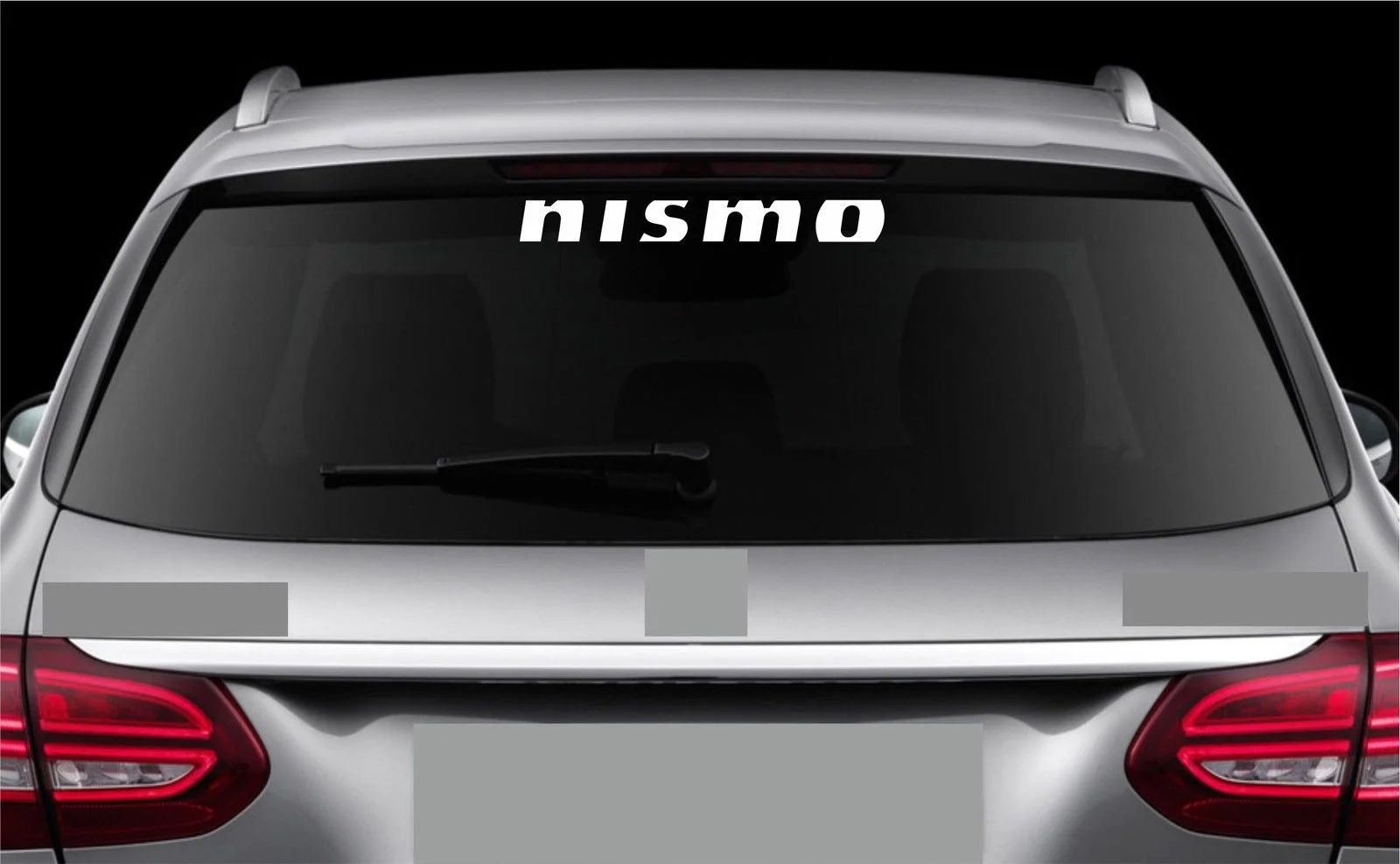 

For Rear Window Sticker fits Nissan Nismo Vinyl Decal Emblem Logo RW53