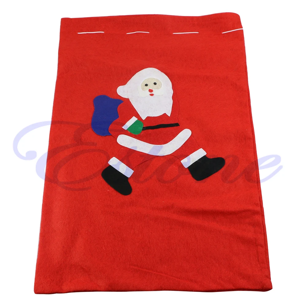 

Fancy 62 x 40cm Christmas Santa Claus Red Bag Candy Gift Storage Xmas