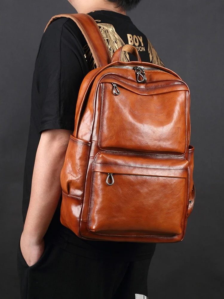 Рисунок 2 - Мужской рюкзак из воловьей кожи