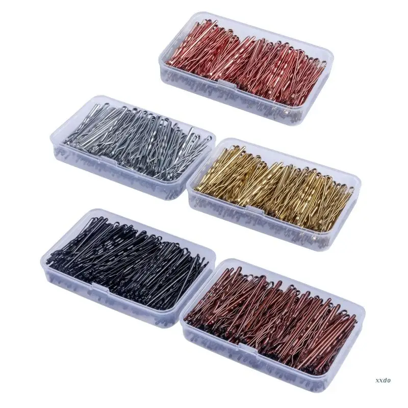 

150pcs/Box Metal Barrettes All Hair Types Secure Hold Hairpins Wave Clip Hairclip For Women Girl Bobby Pins Headwear