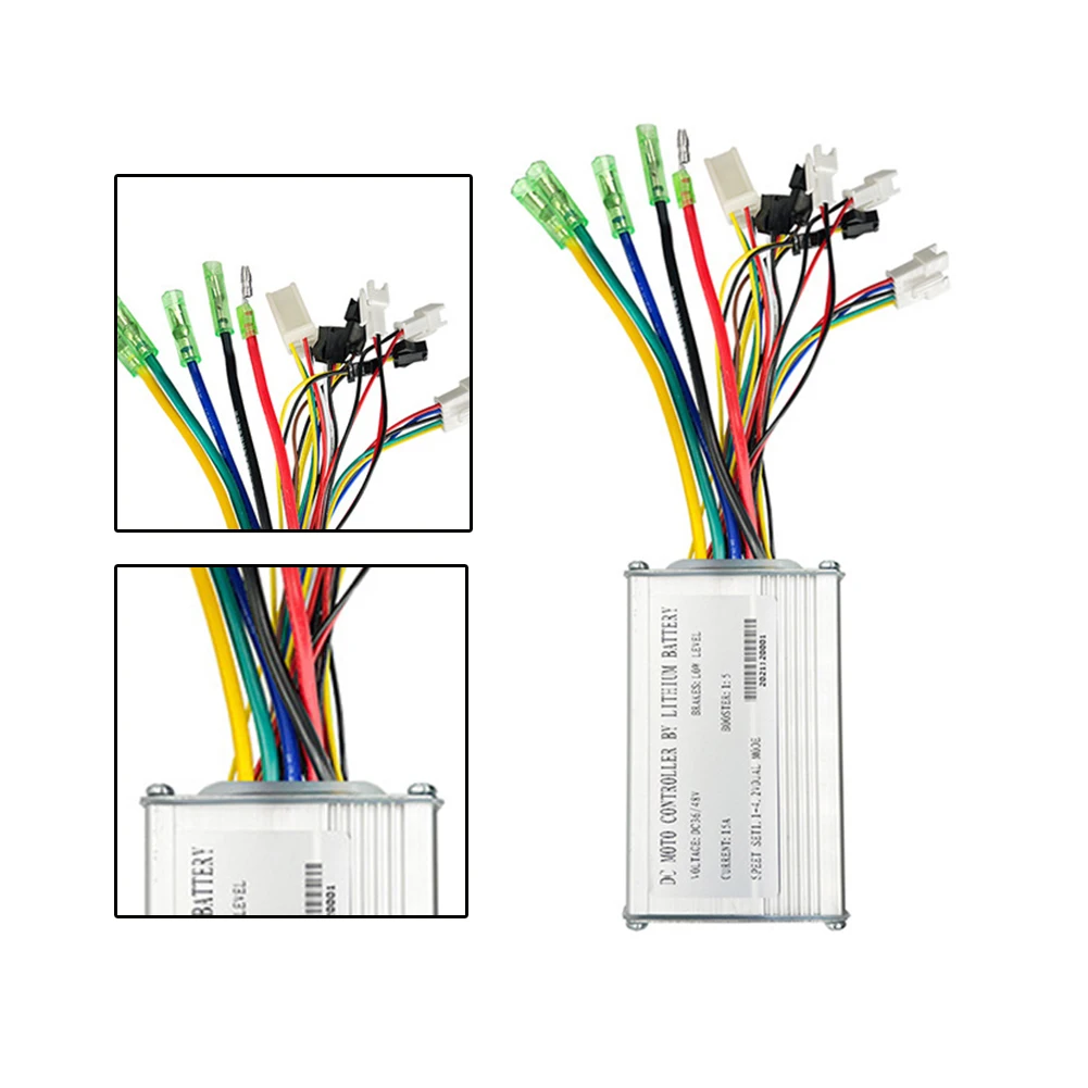 

Ebike 36V 48V 6-FET 15A 250-350W With Light Wire Controller For Electric Bicycle 250W-350W Motor JN Controller Parts