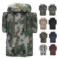 75l camping backpack hiking bag sports outdoor with rain cover travel mountaineering waterproof camouflage tactics multifunction