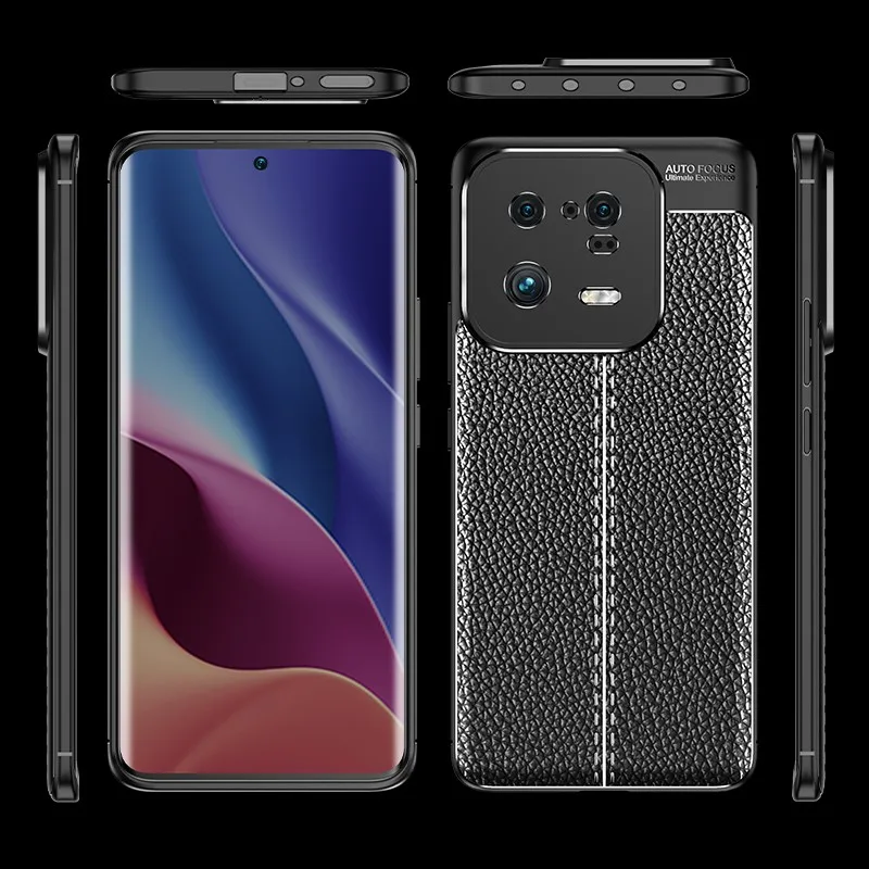 For Xiaomi 13 Pro Case for Xiaomi 13 Pro Cover Luxury Soft TPU Silicone Shockproof Bumper Back Phone Cover For Xiaomi 13 Pro
