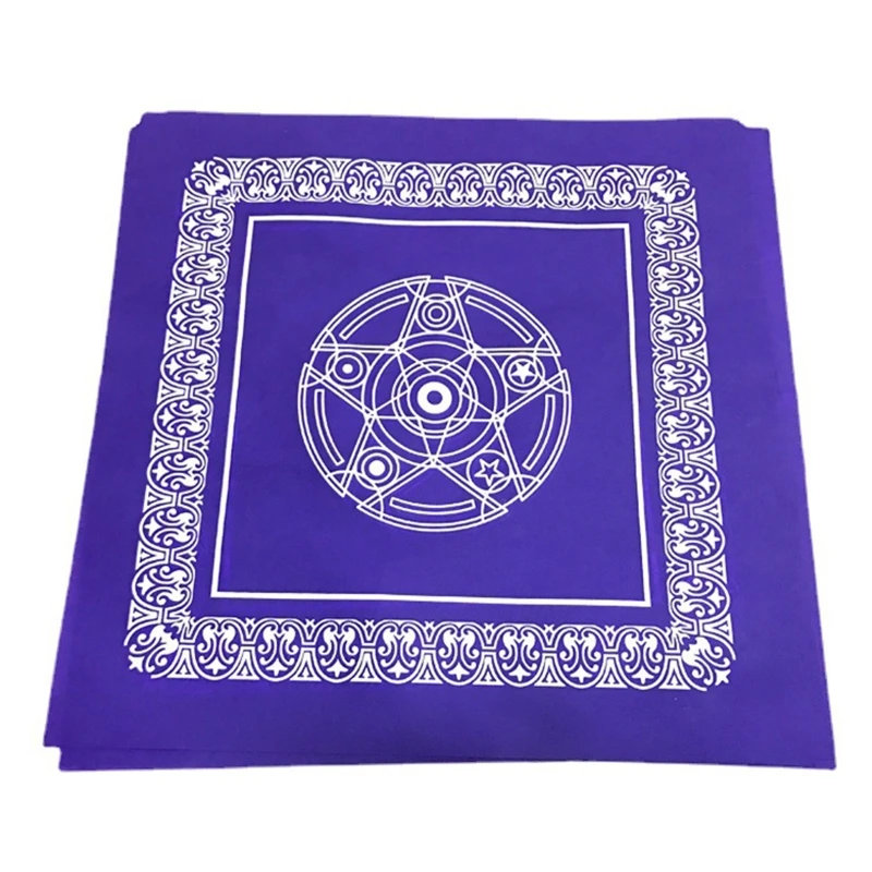 

Таро карта специальная скатерть пентаграмма гадания алтарь ткань настольная игра удача Астрология бархатный коврик для карт