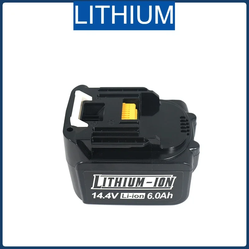 Для Makita 14 4 В 6000 мАч 5000 сменная литий-ионная аккумуляторная батарея BL1415 BL1430 BL1440