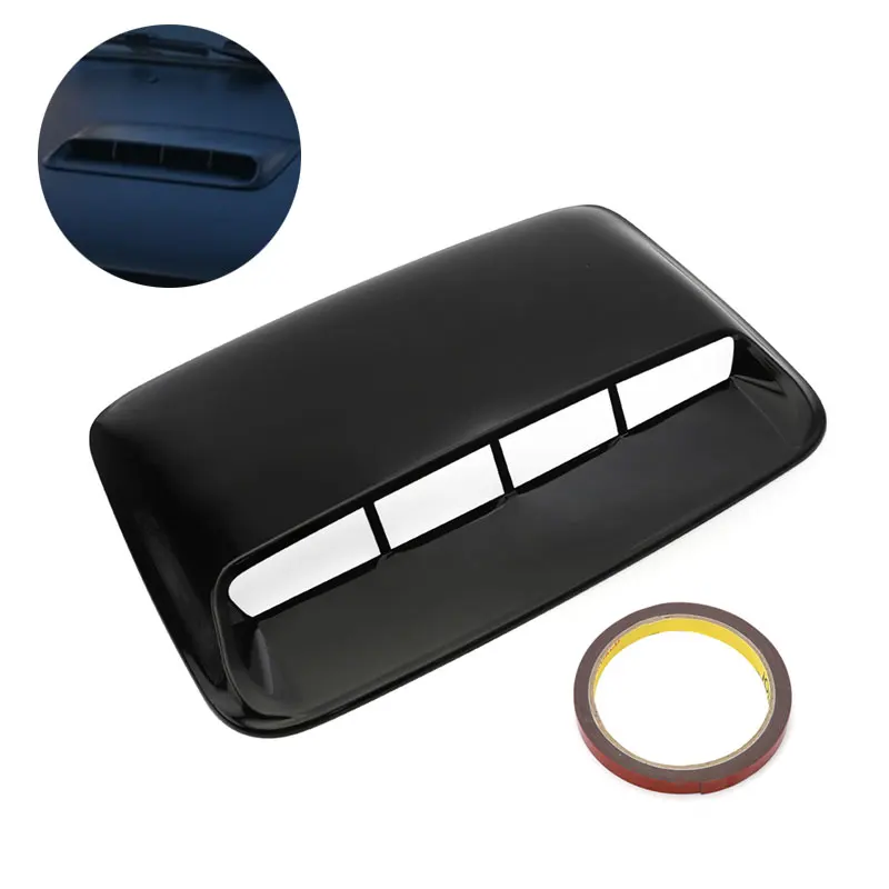 

Car Air Flow Intake Hood Center Side Air Flow Vent Intake Decorative Cover ABS Plastic for Car Hood Universal Auto Exterior Acce