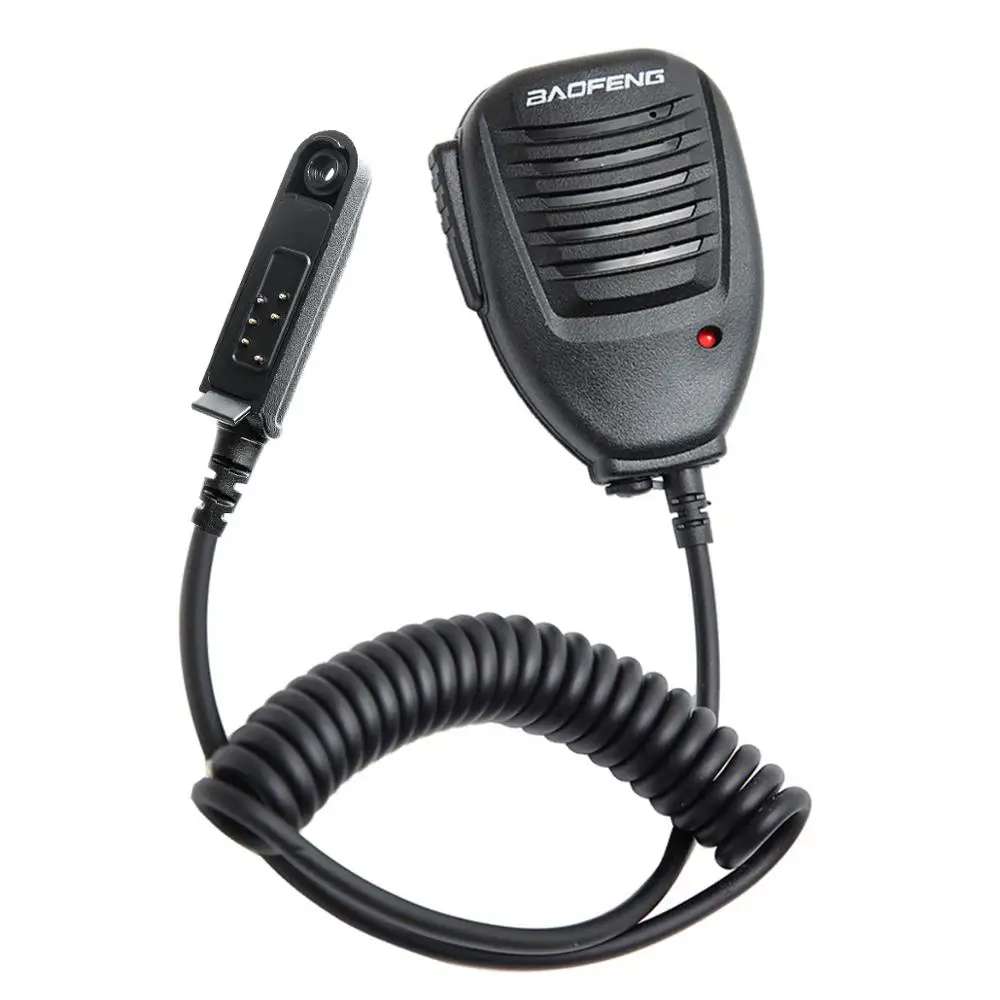 BAOFENG Waterproof Handheld Speaker Microphone for Baofeng UV-XR A58 UV-9R Plus GT-3WP Two Way Radio Walkie Talkie