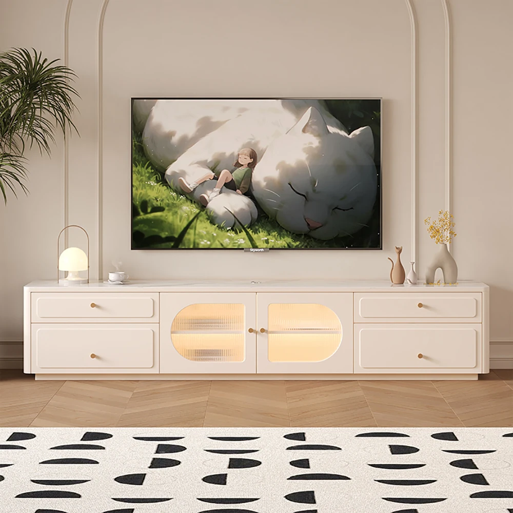 Ящик для хранения под телевизор декор уникальный простой гламурный шкаф