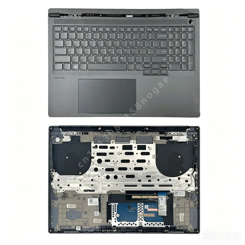 Фото НОВЫЕ Запасные части для ноутбука ThinkBook 16p Gen 4 IRH: задняя крышка ЖК-дисплея, передняя рамка, подставка для рук, нижний корпус, клавиатура, петли, рамки. №5