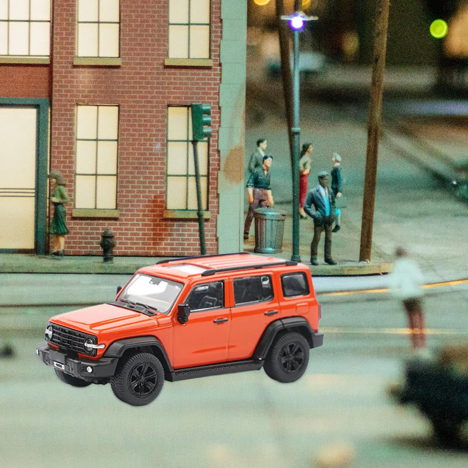 

1/64 Miniature Car Model Toys Realistic Mini Vehicles Toys Collection for Photography Props Diorama Scenery Landscape Decoration