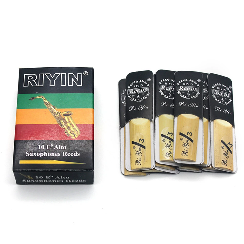 

Reeds Sax Reeds 10 × Alto Saxophone Reeds Eb Alto For Alto Saxophone Sax Reeds Saxophone Accs Saxophone Reed Yellow 10 Pcs New