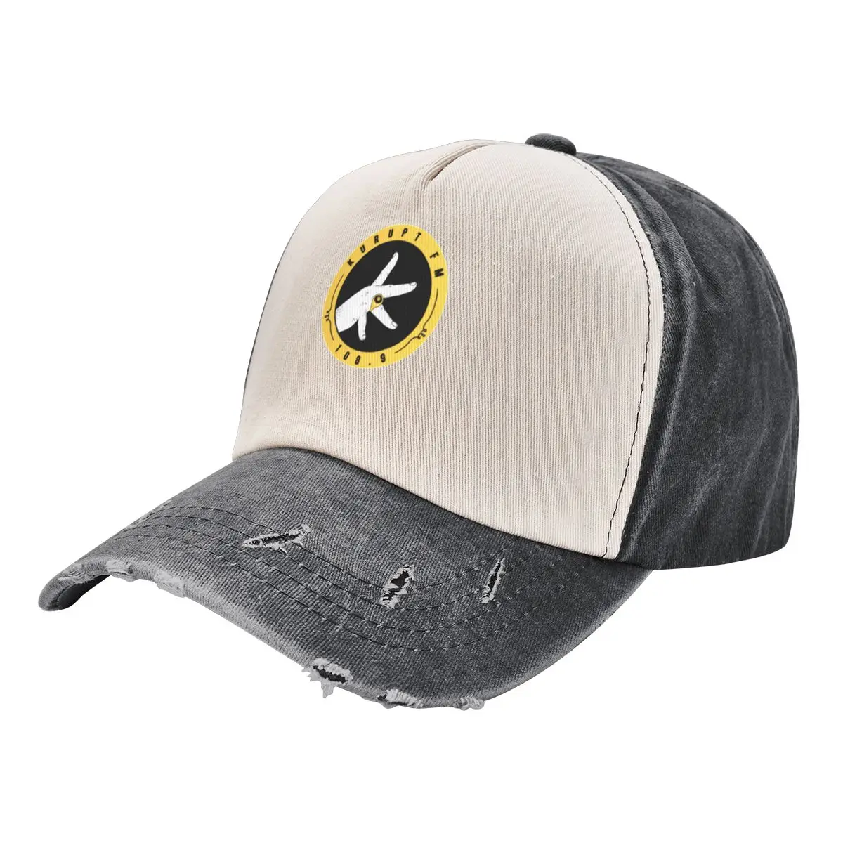 Kurupt FM Logo Baseball Cap Luxury Brand Wild Ball Hat For Women 2025 Men's