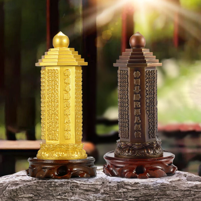 

Retro Style Bronze Buddha Living Room Study Decorations Gift Decoration